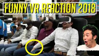 FUNNY VIRTUAL REALITY VR FAIL/REACTIONS #2 COMPILATIONS FUNNY VR REACTIONS 2018!!