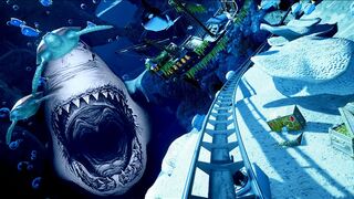 FIRST EVER! Underwater Roller Coaster Ocean Exploration! POV, Front Seat!