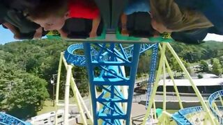 Impulse horizon leveled reverse on-ride POV Knoebels Amusement Resort