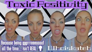 Toxic Positivity | Uncomfortable with Negative Emotions? | Causing alienation one human at a time 4K