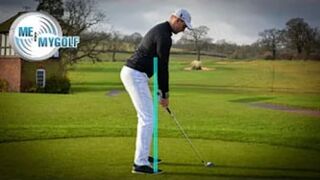GOLF POSTURE AND WEIGHT SHIFT FOR MORE LAG
