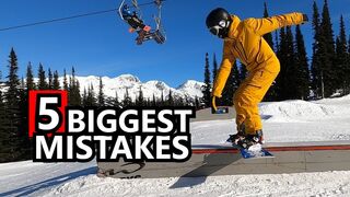 5 Biggest Snowboard Trick Mistakes & Fixes