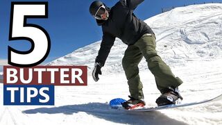 5 Tips for Butter Snowboard Tricks