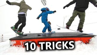 10 Snowboard Box & Rail Tricks with Tips