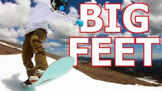 Top 5 Snowboards for BIG FEET