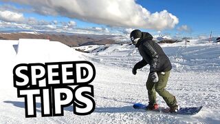 Tips for Snowboarding with SPEED