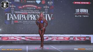 2021 IFBB Tampa Pro Top 3 Individual Posing Videos, Wellness 2nd Place Devyn Cambre