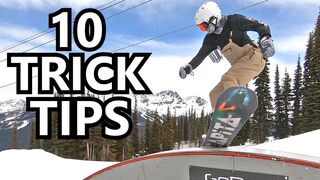 10 Snowboard Trick Tips in the Whistler Park