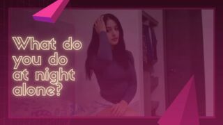 Sofia vlog (relax) I Alone Light Dance At Home