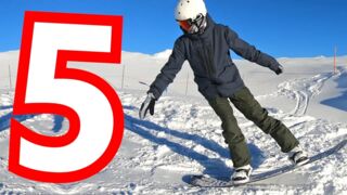 5 Beginner Snowboard Tricks on the Flat Ground