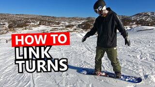 How To Link Beginner Snowboard Turns