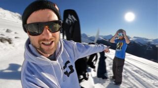 Our Snowboarding Journey Chasing the Sun