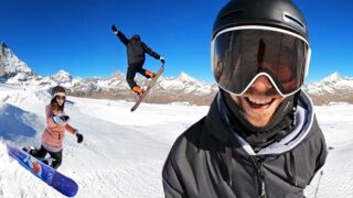 Amazing Place for Snowboarding Tricks & Carving