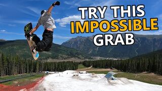 Try This Impossible Snowboard Grab