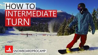 How to do Intermediate Snowboard Turns - How to Snowboard