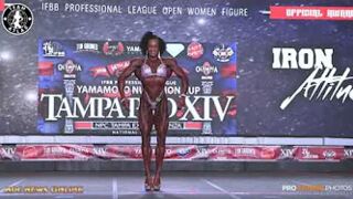 2021 IFBB Tampa Pro Top 3 Individual Posing Videos, Figure 1st Place Larhannah Robinson