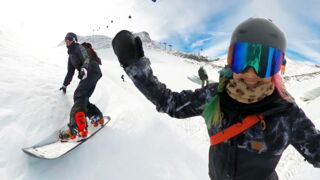 We Didn't Expect Snowboarding Like This