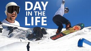 Day In the Snowboard Life - Zermatt Snowpark