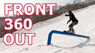 Frontside 360 Out of Rails - Snowboard Trick Tutorial