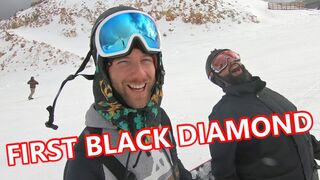 FIRST BLACK DIAMOND SNOWBOARDING