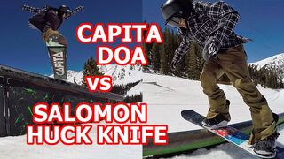 CAPITA DOA VS SALOMON HUCK KNIFE 2018