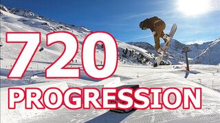 720 Snowboard Trick Progression with TJ