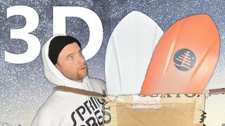3D Burton Snowboard Unboxing & Live Hangout
