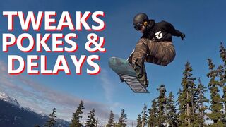Snowboarding Trick Progression with Tweaks, Pokes & Delays