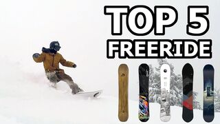 Top 5 Freeride Snowboards - 2018