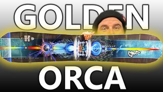 The Golden Orca Snowboard Has Arrived On Earth