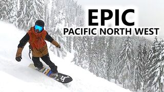 Epic Powder Snowboarding in the Pacific North West
