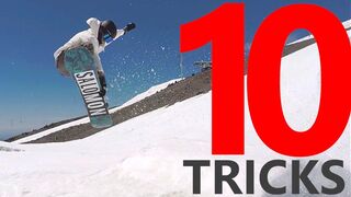 10 Snowboard Tricks Recap & Tips