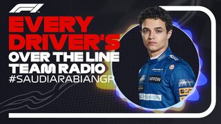Every Driver's Radio At The End Of Their Race | 2021 Saudi Arabian Grand Prix