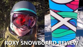 Roxy Women's Snowboard Review with Margarita