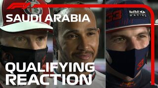 Drivers React After Qualifying | 2021 Saudi Arabian Grand Prix