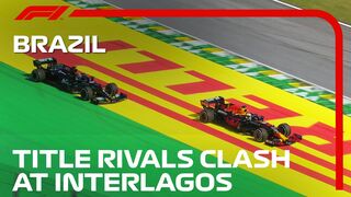 Verstappen And Hamilton Go Toe To Toe Again!! | 2021 Brazilian Grand Prix
