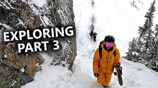 Hiking into Grey Zone - Snowboard Exploring (Part 3)