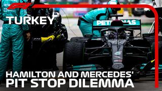 Lewis Hamilton And Mercedes' Pit Stop Dilemma | 2021 Turkish Grand Prix