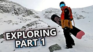 You Can't Fall Here - Snowboard Exploring (Part 1)