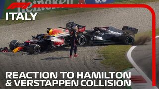 Hamilton, Verstappen, Horner And Wolff On The Collision... | 2021 Italian Grand Prix
