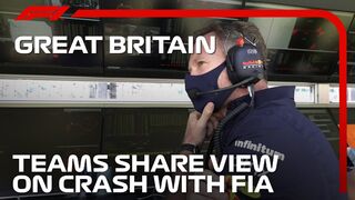 Mercedes And Red Bull Post-Crash Radio With The FIA | 2021 British Grand Prix