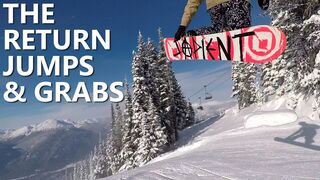The Return to Snowboard Jumps & Grabs