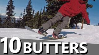 10 Snowboard Butter Tricks to Learn First
