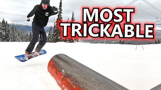 The Most Trickable Snowboard Feature in the Park