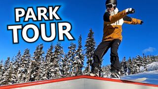 A Snowboard Tour of the Blackcomb Terrain Park