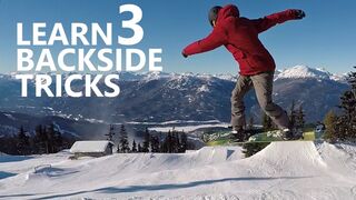 How to Back 360, Back Boardslide & Back Shifty - Snowboarding Tricks