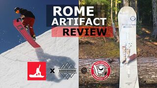 2017 Rome Artifact Snowboard Review