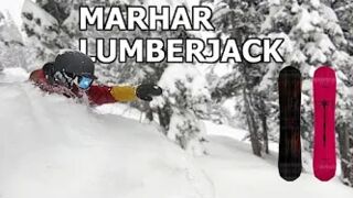Marhar Lumberjack Snowboard Review in Jackson Hole