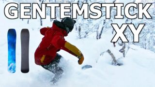 Gentemstick XY Snowboard Review in Rusutsu's Magic Powder Forest