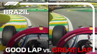 Good Lap Vs Great Lap With Kimi Raikkonen | 2021 Brazilian Grand Prix